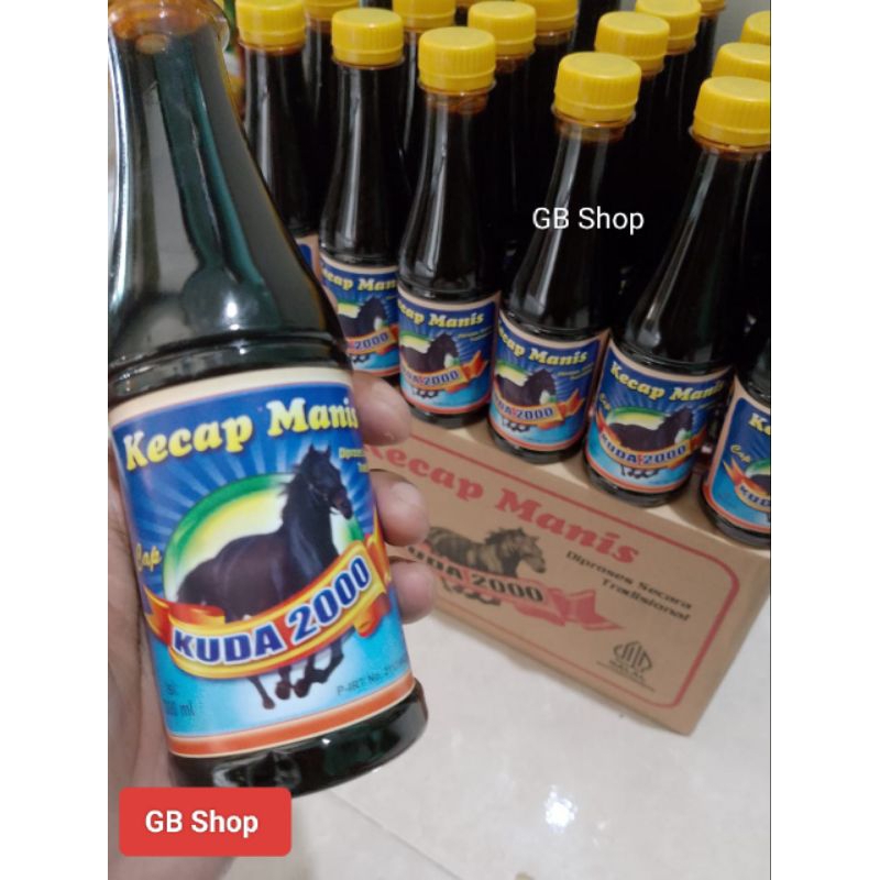 

Kecap Manis cap Kuda 2000 Murah khas Tulungagung kemasan botol 300ML TerMurah