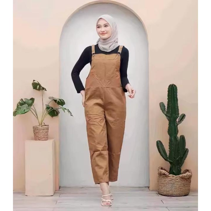 JUMPSUIT WANITA KOREAN STYLE BAJU KODOK REMAJA TERLARIS