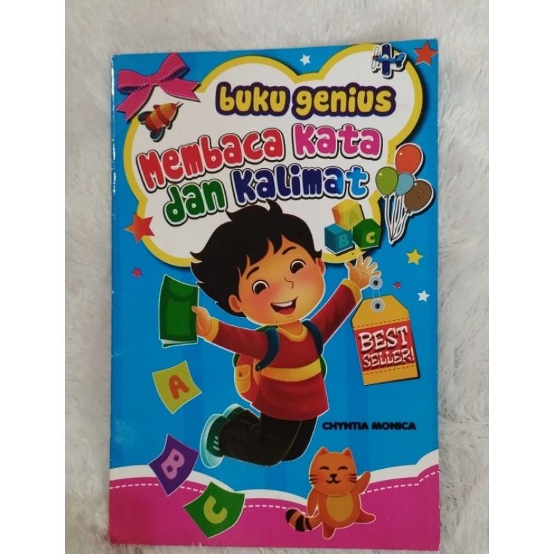 Buku Belajar Genius Membaca Kata dan Kalimat Anak PAUD TK