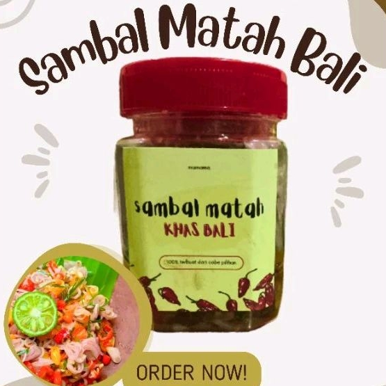 

Sambal Matah Khas Bali 150gr