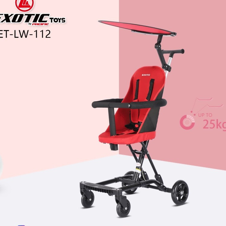 BABY STROLLER DORONGAN ANAK BAYI EXOTIC MAGIC LW 112 LW112