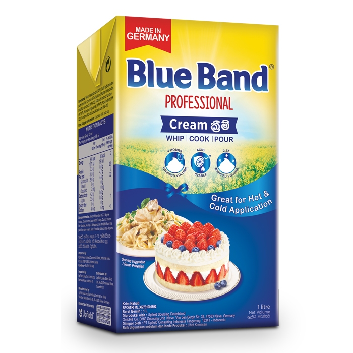 

Whipping Cooking Cream BlueBand Profesional 1L