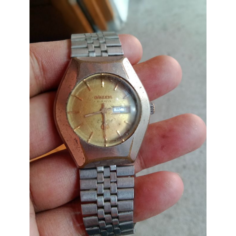 Jam Garuda manual winding