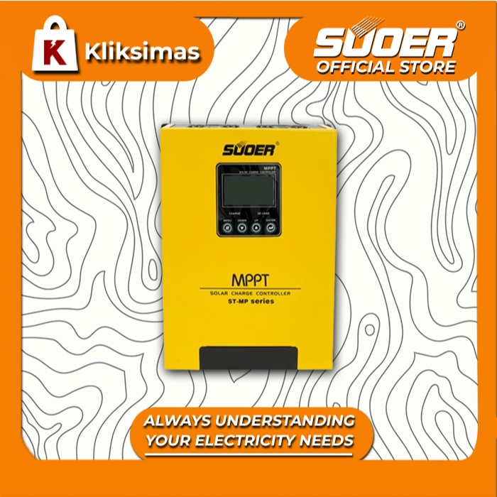 SUOER CONTROLLER CHARGER ST-MP 100 AMPERE