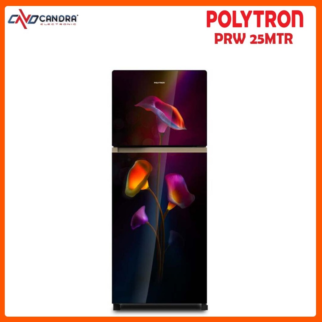 Kulkas Dua Pintu Polytron PRW 25MTR/Kulkas 2 Pintu Polytron