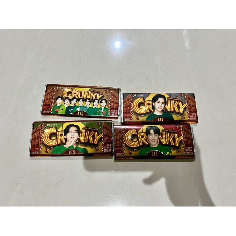 

Crunky BTS Coklat Chocolate Lotte Korea