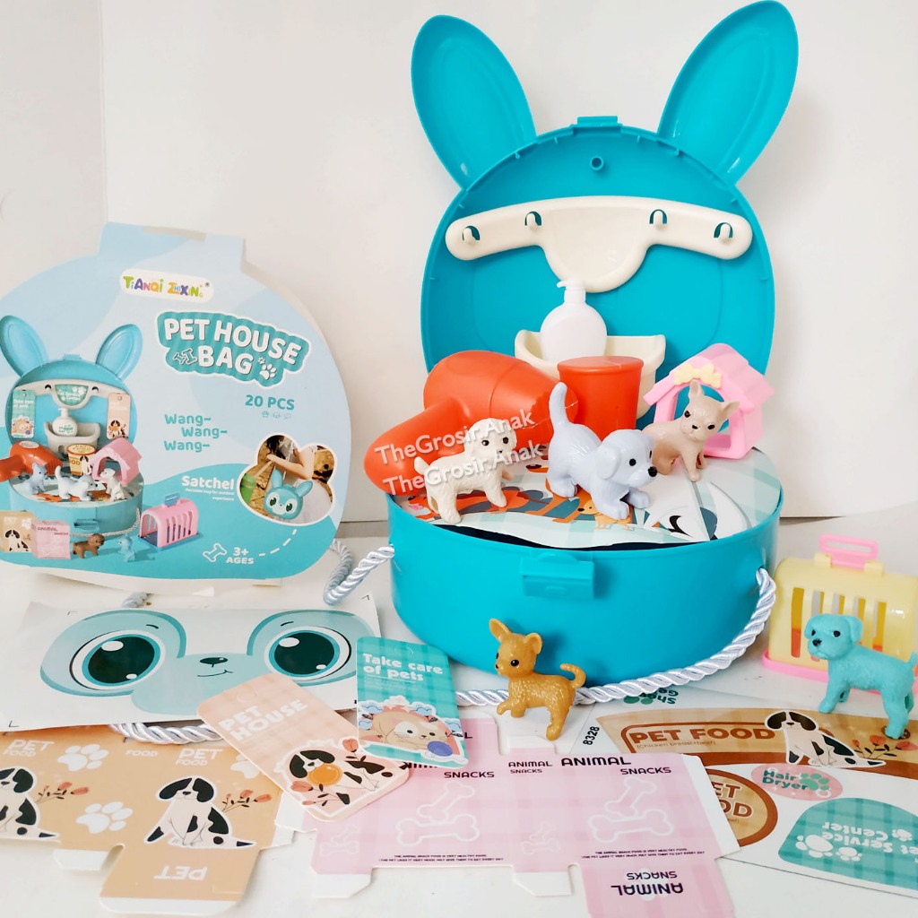 TGA Pet House Bag Mainan Tas Rumah Hewan Anjing Mini Puppies Chihuahua Maltipoo