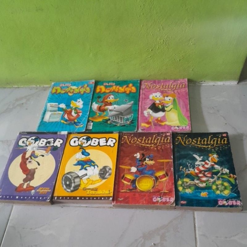 ORIGINAL BEKAS PRELOVE KOMIK PAMAN GOBER EDISI NOSTALGIA - ORANG TERAKHIR - MISTERI HILANGNYA SOSIS 