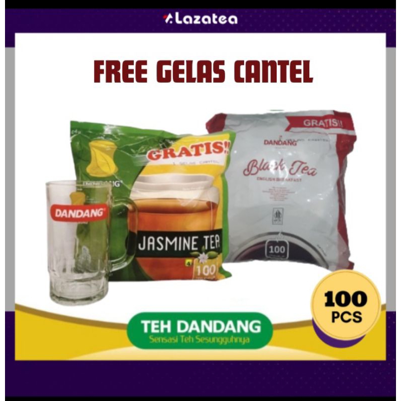 

Teh Dandang Celup Black Tea 100 Free Gelas Cantel