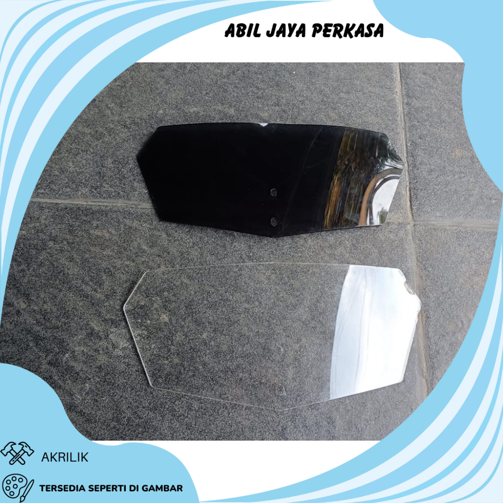 EXTENSION VISOR EXTENSION WINDSHIELD TAMBAHAN VISOR CRF RALLY NMAX LEXI PCX CRF 250 RALLY DLL