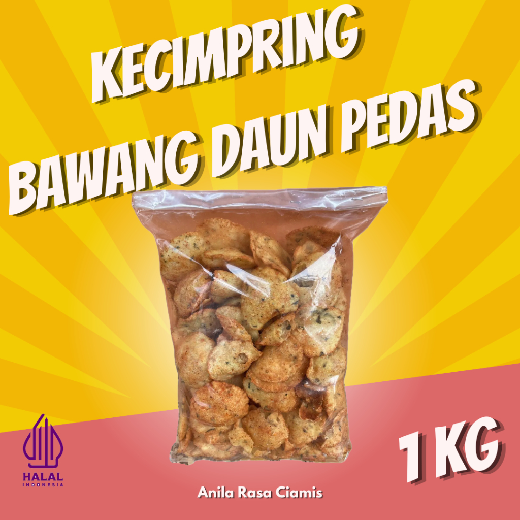 

Kecimpring (Comring) Bawang Daun Pedas 1kg