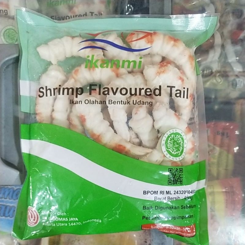 

ikanmi shrimp flavoured tail / bentuk udang 450gr