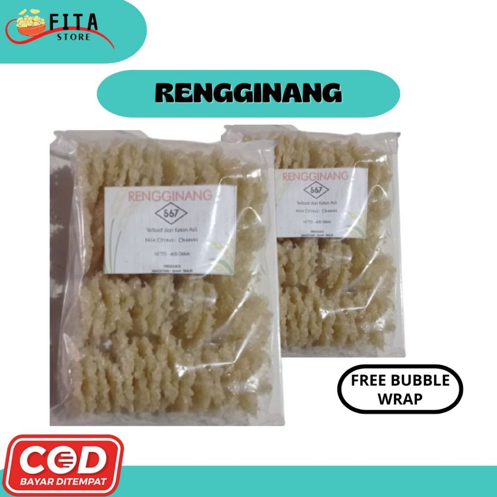 

Rengginang Mentah Rasa Bawang Gurih Enak 400 Gram