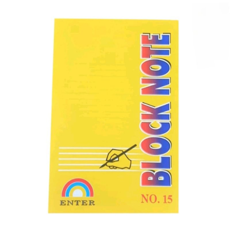 

BUKU NOTES/NOTE BOOK UKURAN A5 MERK ENTER