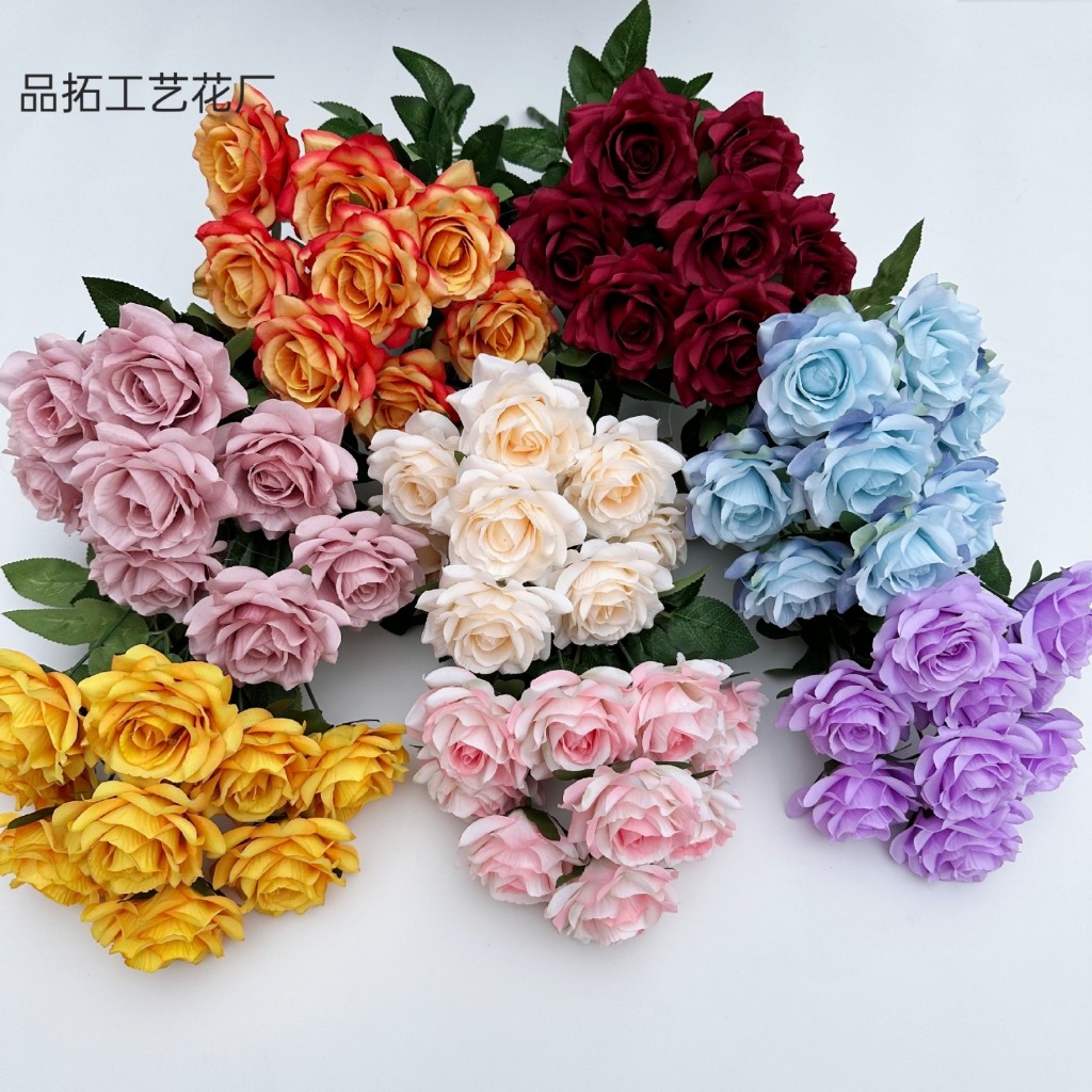 BUNGA MAWAR, ARTIFICIAL, BUNGA MAWAR PALSU PREMIUM