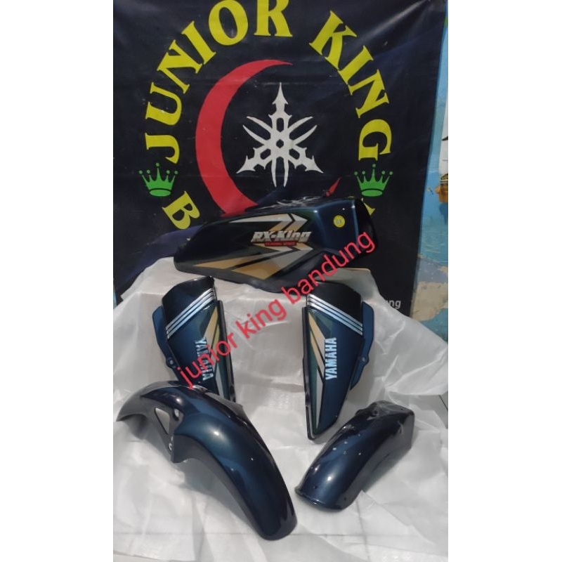 body set rx king 2002 hijau botol original tangki spakbor box aki ori