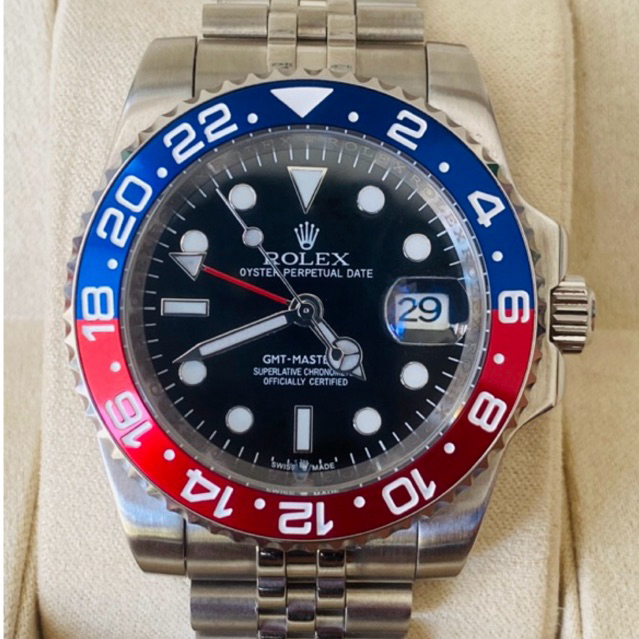 rolex GMT Master 2 pepsi