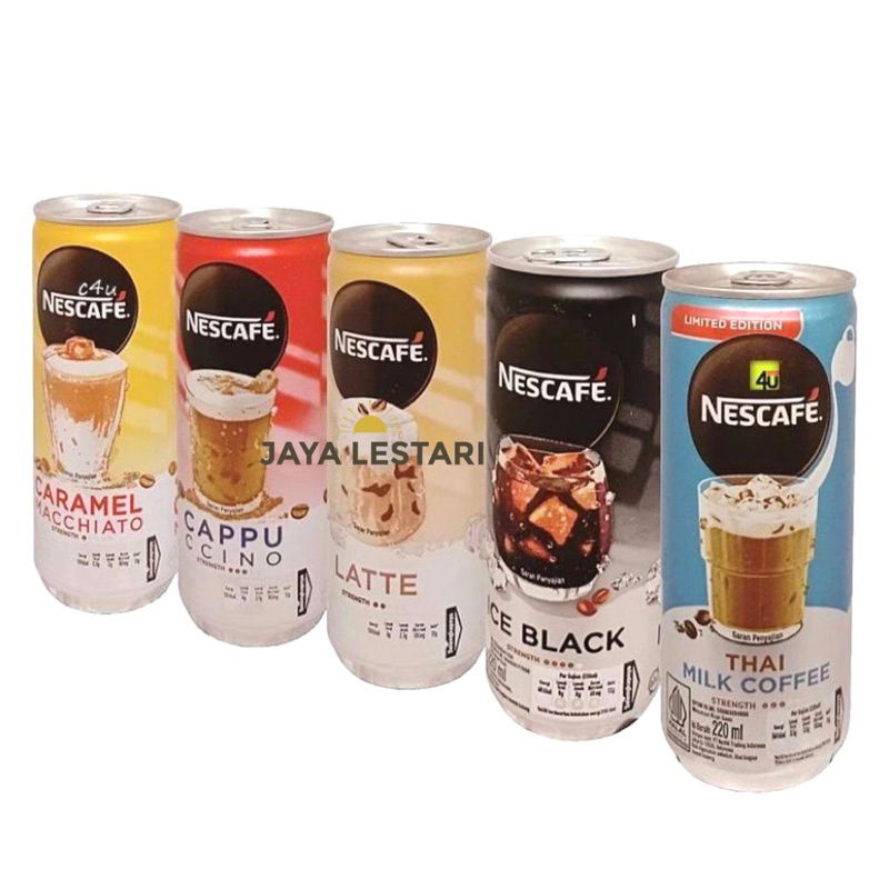 

Nescafe Kaleng (220ml) (4 Varian Rasa)