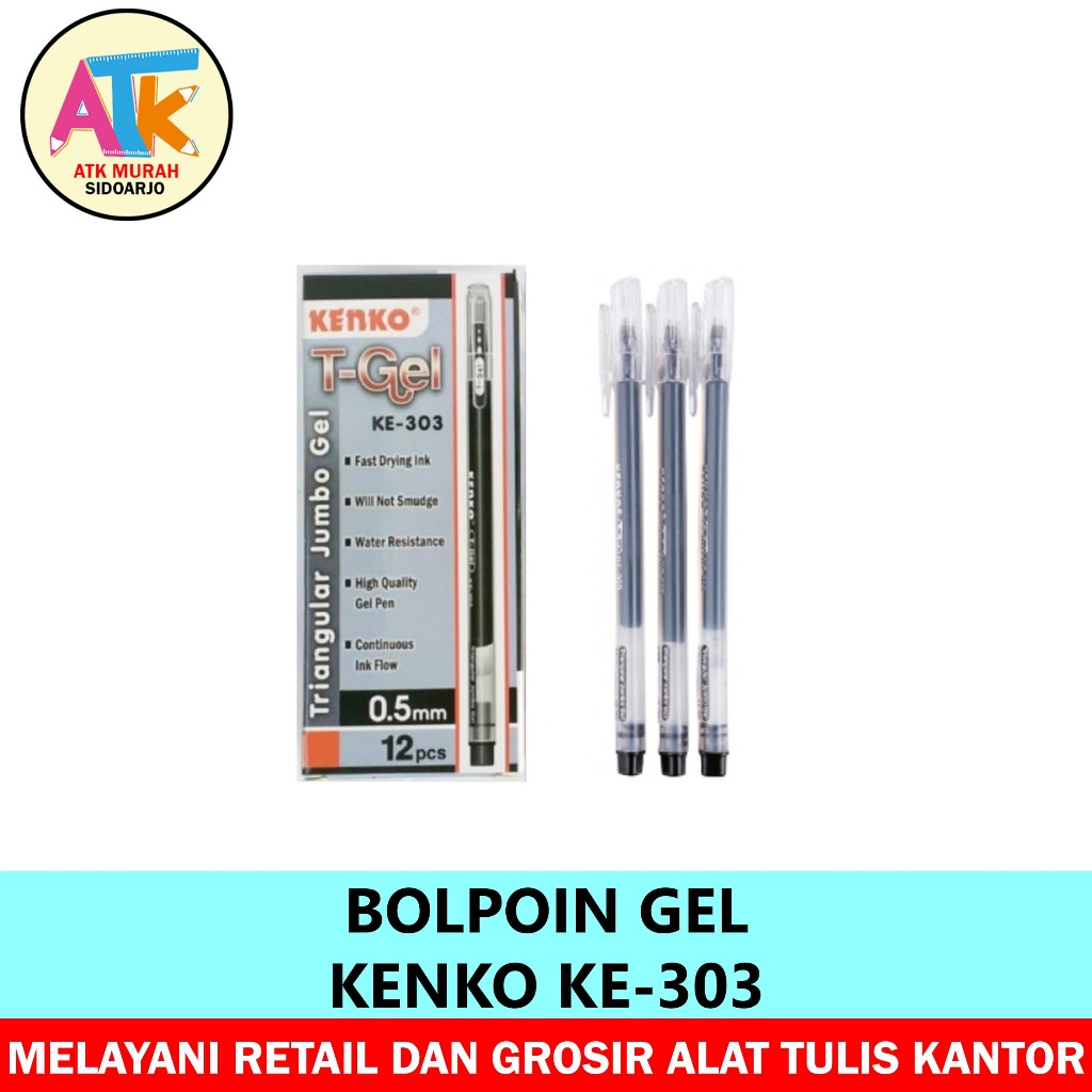 

BOLPOIN GEL KENKO KE-303