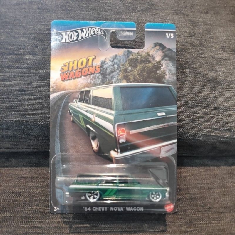 hotwheels hot wagon chevy nova wagon
