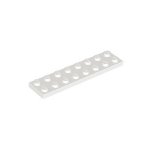 Lego White Part 3034 Plate 2 x 8