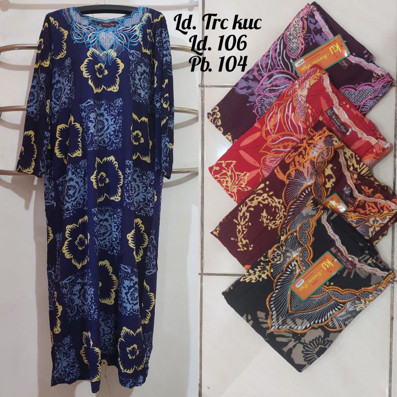 

I- Longdress Trancam Kencana Ungu Label Coklat [ Kuc ]