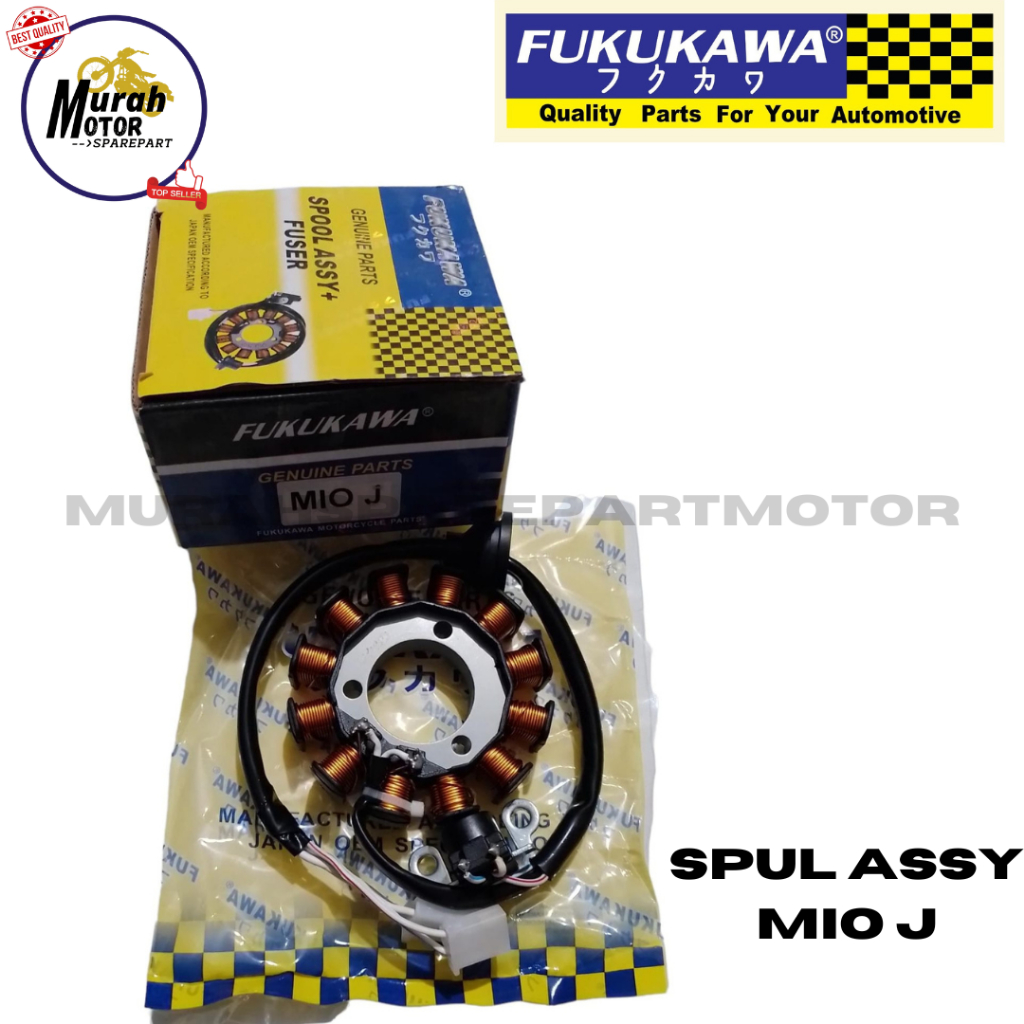 Spool Spull Assy Stator Comp Spull Pulser Mio J Soul GT Fino X-Ride Fukukawa