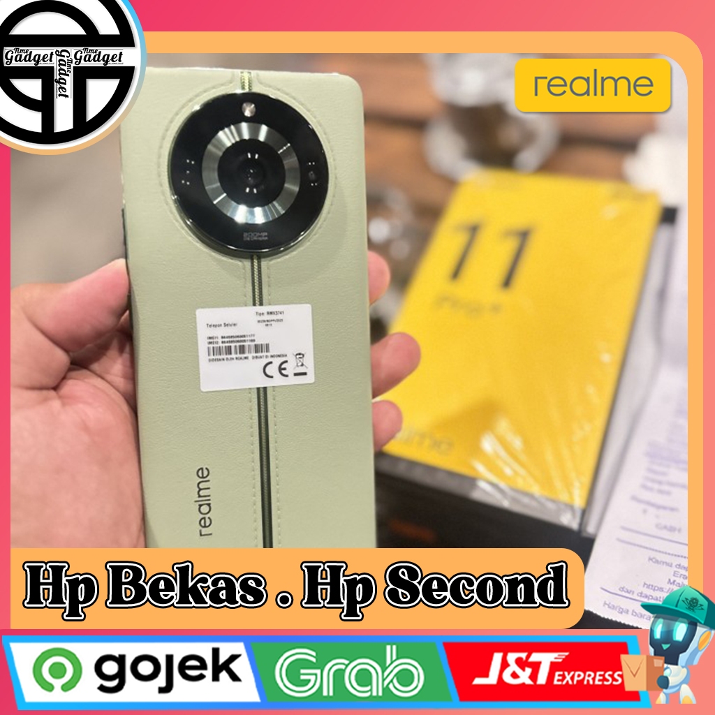 Realme 11 Pro 5G Ram 8/256GB | 11 Pro Plus 5G Ram 12/512GB Second Original Resmi Indonesia