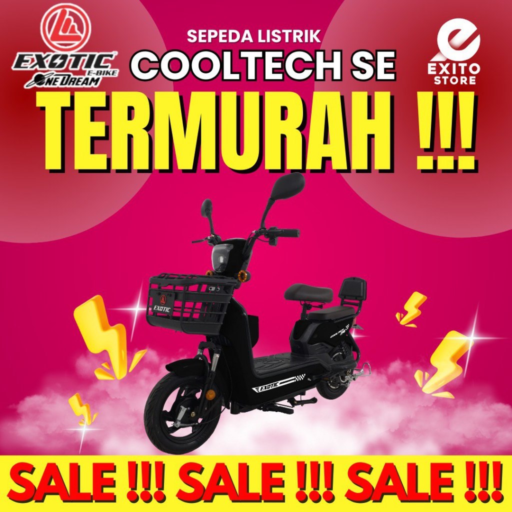 Sepeda Listrik Cooltech SE Kultek Exotic Pacific