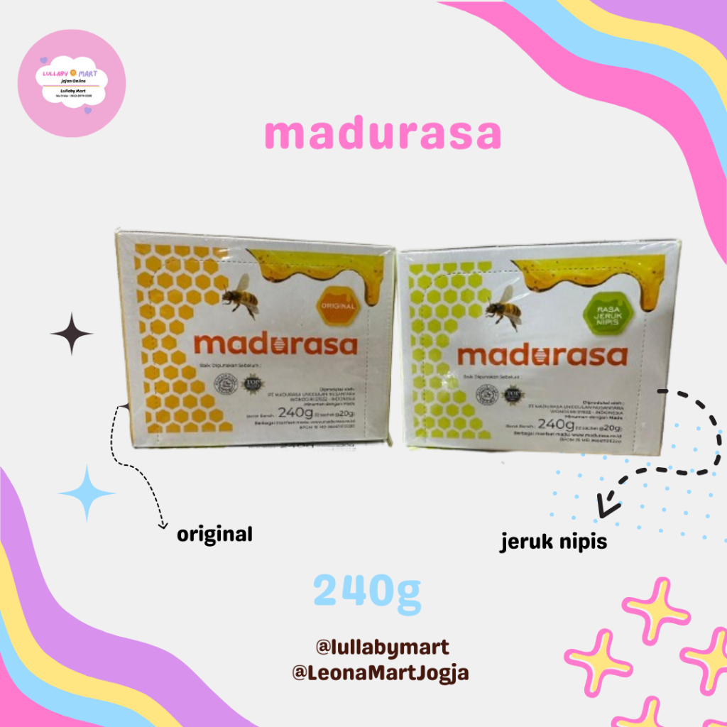 

Madurasa Sachet isi 12pcs Original dan Jeruk Nipis