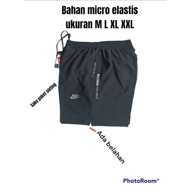 celana pendek running gym olahraga