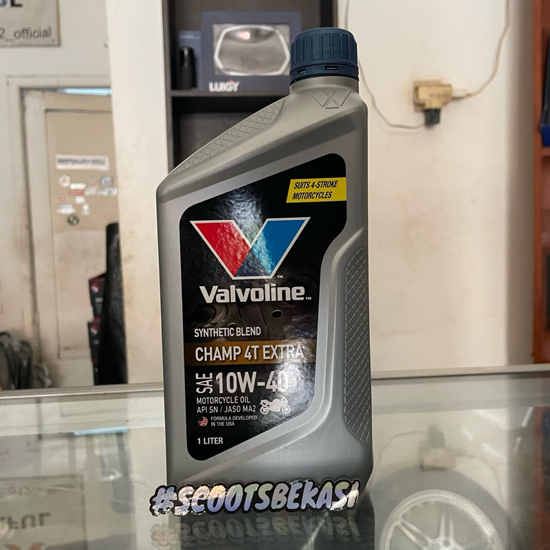 Oli Vespa Matic Valvoline Champ Extra 10W40 Semua Vespa Matic