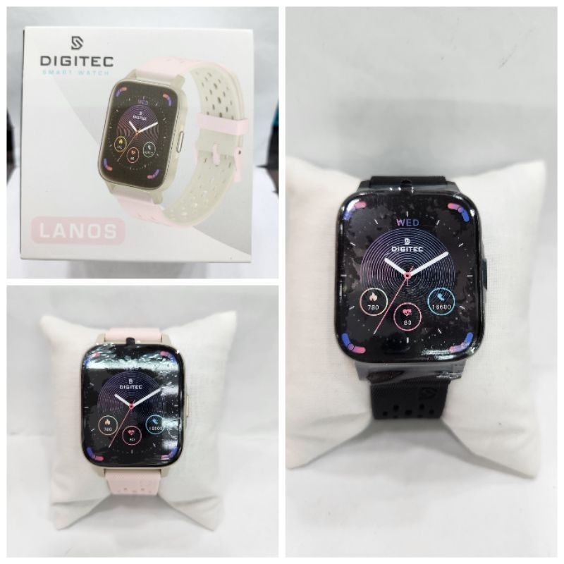 Jam tangan wanita Smartwatch Digitec Lanos Smart Watch Original