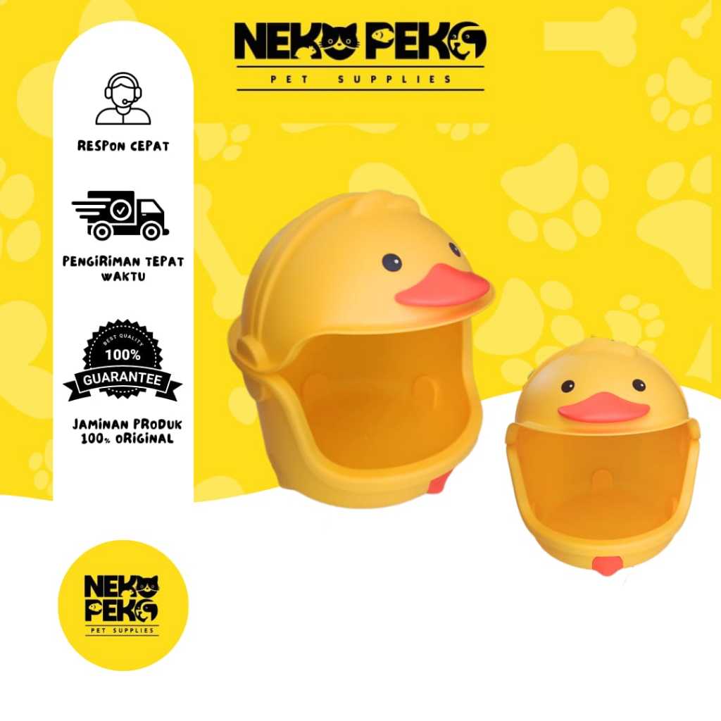 Cat Litter Box MOTIF DUCK / CLB#66 /Bak Pasir Kucing Premium