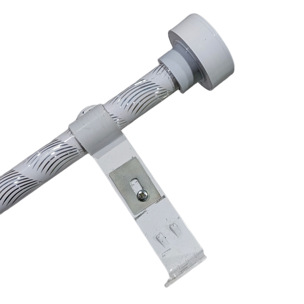 Tiang Rel Gorden Jendela Model Minimalis Braket Besi Tebal 2mm Terbaru Ukuran 1 2 3 4 Meter Full Set