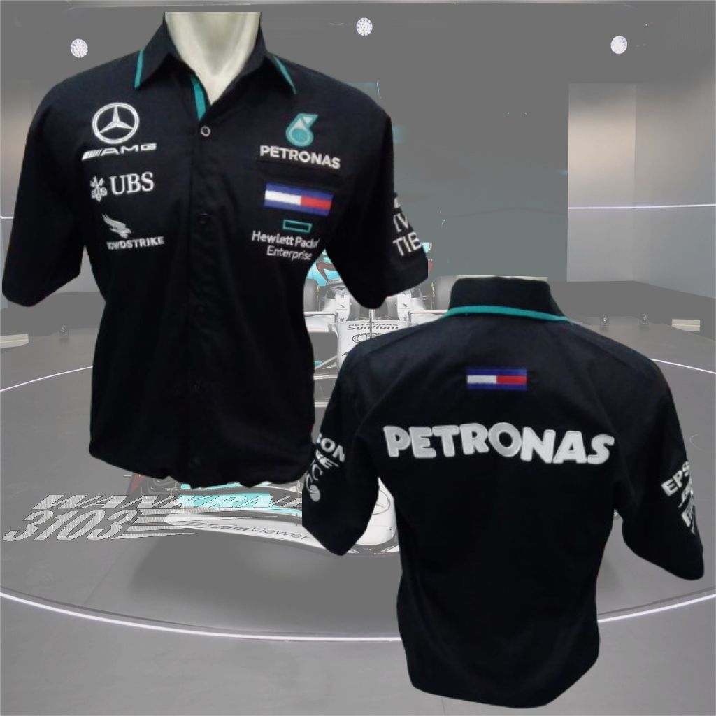 Kemeja Petronas Mercedes Benz UBS AMG