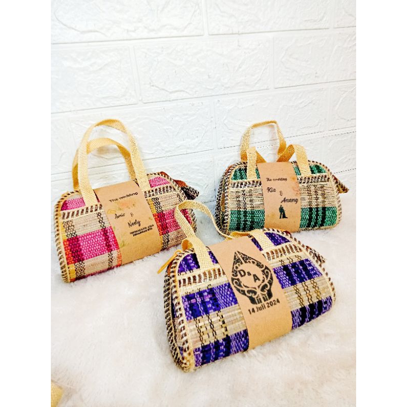 SOUVENIR TAS MINI MENDONG/TAS ASESORIS/TAS MINI