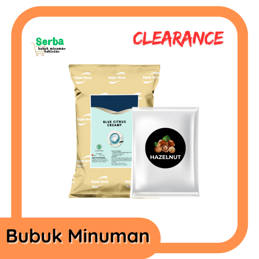 

Celarance Sale - Bubuk Minuman Ekonomis 30 gram / Powder Drink 500 gram / Bubuk Kopi