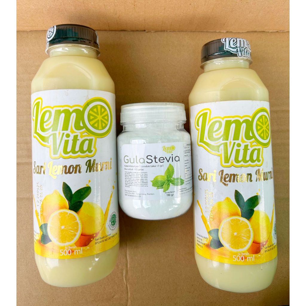 

11.11 PAKET BUNDLING LEMOVITA + GULA STEVIA LEMOVITA