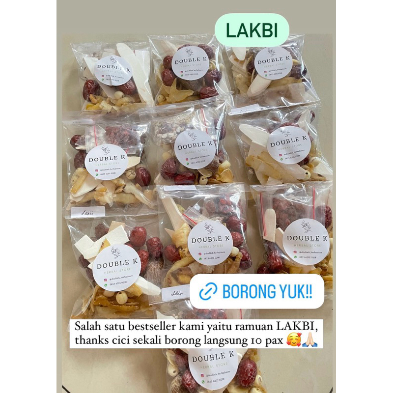 

Ramuan Herbal Sup Lakbi / Liu Wei Tang / Six Flavour Soup