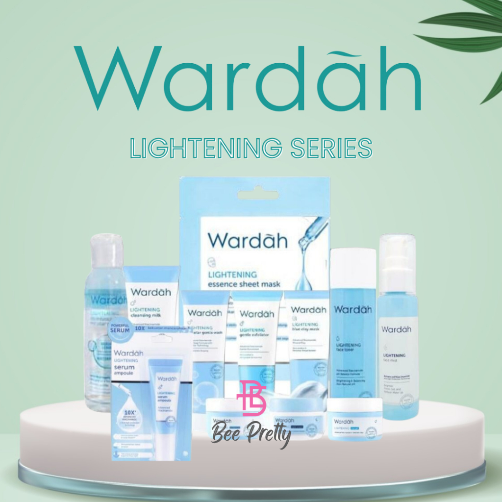Wardah Lightening Face SERIES Lengkap | Serum - Face Toner - Whip Facial - Micellar Gentle Wash | Wa