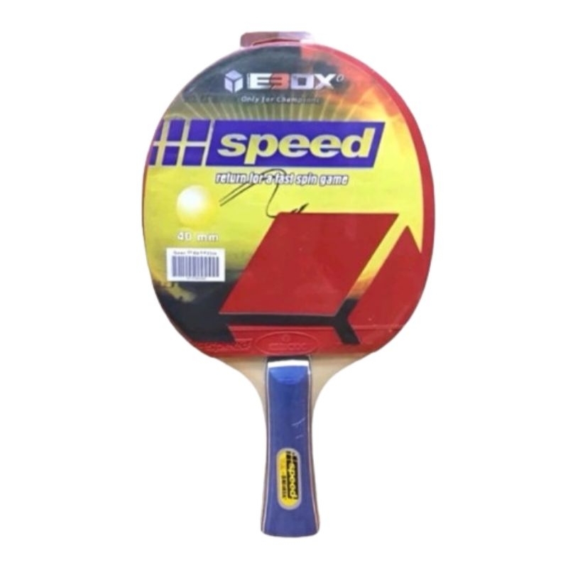 Bet Pingpong Ebox/ bat pingpong ebox speed murah