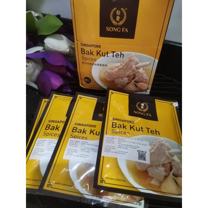 

bumbu song fa bak Kut Teh - Singapore 30gr bumbu rempah / Songfa Bak Kut Teh 30gr /Bumbu Bak Kut Teh Song Fa Bak Kut Teh 30gr / Songfa Bak Kut Teh 30gr / Bak Kut Teh