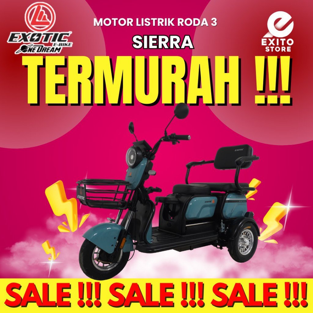 Motor Listrik Exotic SIERRA By PACIFIC