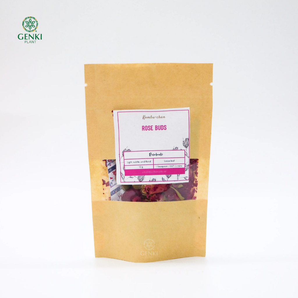 

Kombu-Chan Dried Red Rose Bud Flower Tea / Teh Kuncup Bunga Mawar Kering - 10 g