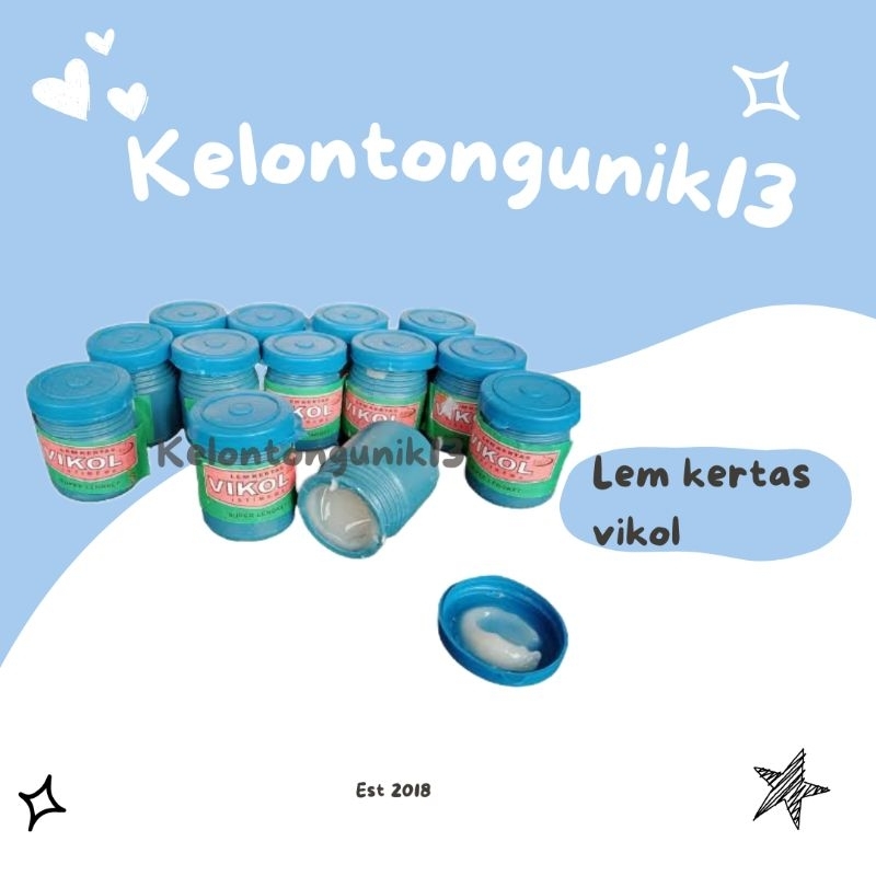 

lem kertas vikol prakarya - lem kertas