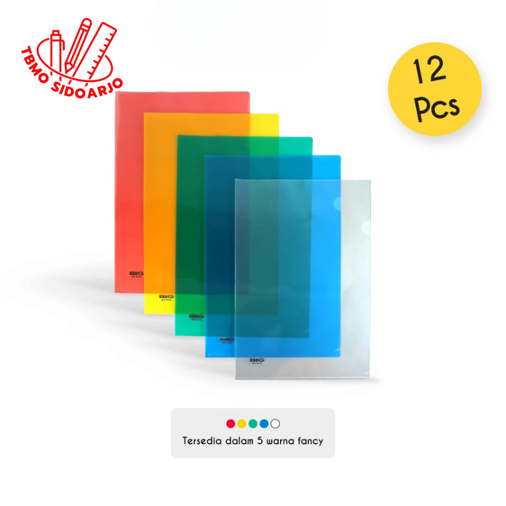

TBMO BIG Map L F4 Folio Plastik Transparan Clear Sleeves 8113 Per Pack