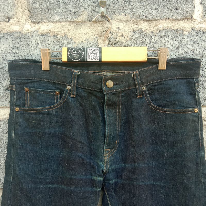 JEANS UNIQLO SELVEDGE SECOND