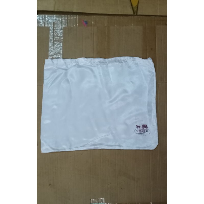 Dustbag COACH SATIN Sarung Tas Pengganti dan Pelindung Debu Dust Bag DB