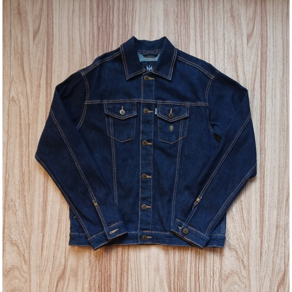 Jaket Trucker Denim Maternal Artikel Grolter